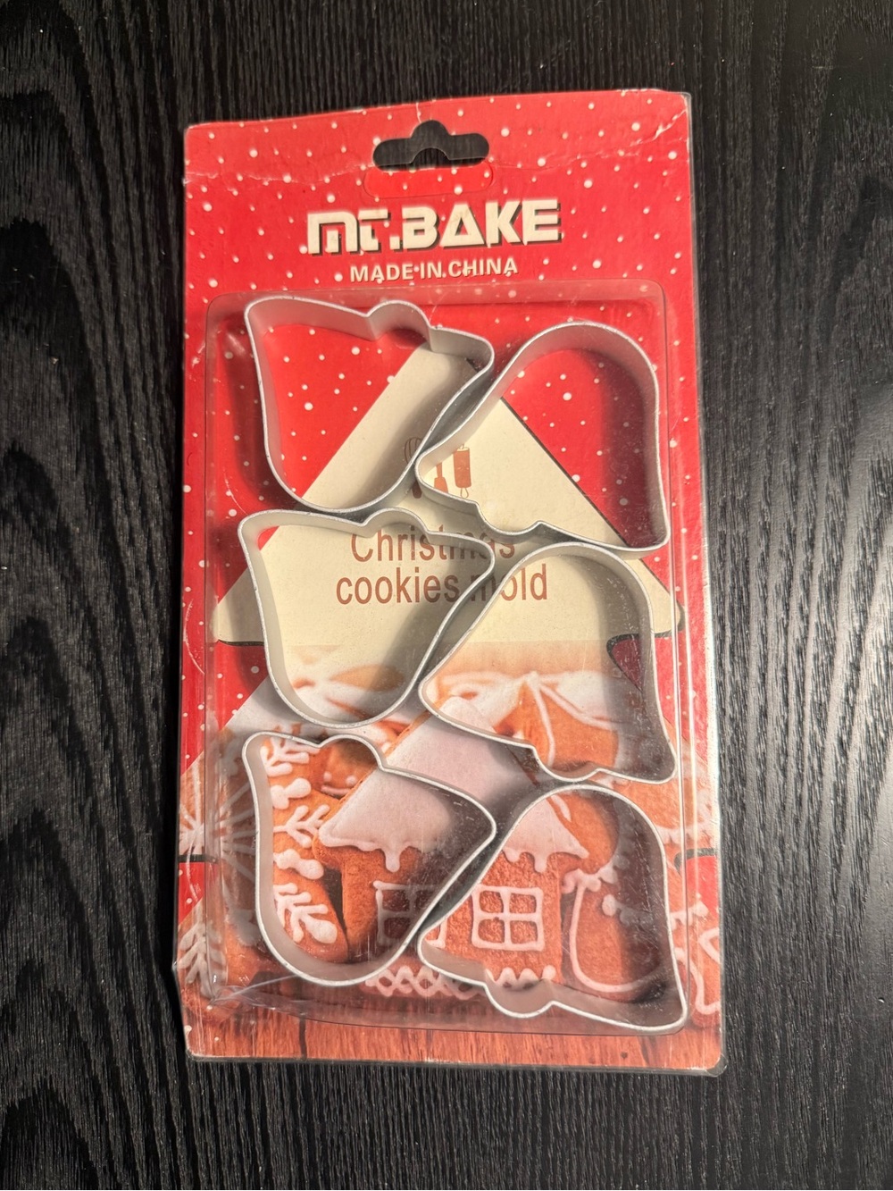 Mr Bake Christmas Bella Cookie Cutter Set